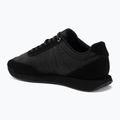 Scarpe da uomo Calvin Klein HM0HM02212 Retro Runner Bans Leather Suede triple black/adrenaline rush 3