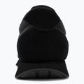 Scarpe da uomo Calvin Klein HM0HM02212 Retro Runner Bans Leather Suede triple black/adrenaline rush 6