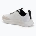 Scarpe da uomo Calvin Klein HM0HM02342 Light Eva Runn Essential Laceup Nylon Suede bright white/black 3