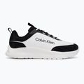 Scarpe da uomo Calvin Klein HM0HM02342 Light Eva Runn Essential Laceup Nylon Suede black/bright white 2