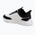 Scarpe da uomo Calvin Klein HM0HM02342 Light Eva Runn Essential Laceup Nylon Suede black/bright white 3