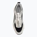 Scarpe da donna Calvin Klein HW0HW03140 Hike Run Stripe Mesh Met black/silver/light grey 5