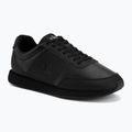 Scarpe da uomo Calvin Klein HM0HM02447 Retro Run Lace Band triple black