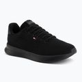 Scarpe da uomo Tommy Hilfiger Lightweight Runner Knit black