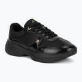 Scarpe da donna Tommy Hilfiger ModernRunner Shiny Leather black