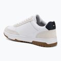 Scarpe da uomo Tommy Hilfiger Basket Core Leather Suede Mix rwb 3