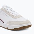 Scarpe da uomo Tommy Hilfiger Basket Core Leather Suede Mix rwb 7
