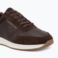 Scarpe da uomo Tommy Hilfiger Runner Suede Mix cocoa tracksuits 7