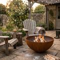 Braciere da giardino BonFeu BonBowl Pro 80 cm corten 3