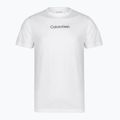 T-shirt da uomo Calvin Klein 000NM2748E Crew Neck classic white w/ blue nights