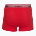 Boxer da uomo Calvin Klein LV00NB4615 Trunk black/established red/goji berry 5