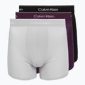 Boxer da uomo Calvin Klein LV00NB4394 Brief black/harbor mist/dark purple w/ dt
