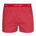 Boxer da uomo Calvin Klein LV00NB4727 Boxer Slim black/prep emblem goji berry/grisai 2