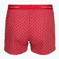 Boxer da uomo Calvin Klein LV00NB4727 Boxer Slim black/prep emblem goji berry/grisai 3