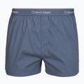 Boxer da uomo Calvin Klein LV00NB4727 Boxer Slim black/prep emblem goji berry/grisai 5