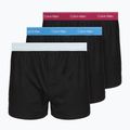 Boxer da uomo Calvin Klein LV00NB4267 Boxer Slim black bodies w/ poseidon blue/plein