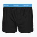 Boxer da uomo Calvin Klein LV00NB4267 Boxer Slim black bodies w/ poseidon blue/plein 3