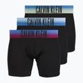 Boxer da uomo Calvin Klein LV00NB4622 Boxer Brief blck bodies w/ plein air psdn blue/