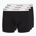 Boxer da uomo Calvin Klein LV00NB4731 Boxer Brief black w/ silver haze wbs