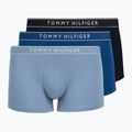 Boxer da uomo Tommy Hilfiger Trunk Dtm navy blue/opul blue/brisk blue