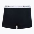 Boxer da uomo Tommy Hilfiger Trunk WB 3 pack nb//white/orna green/utility olive 5