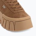 Scarpe da donna Tommy Jeans Platform Sneaker Suede warm khaki 7