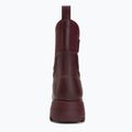 Stivali di gomma da donna Tommy Hilfiger Stamp Warm Ankle oxblood 6
