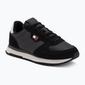 Scarpe da uomo Tommy Jeans Runner Flag Mix washed black/stratus grey
