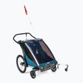 Thule Chariot Cross rimorchio per biciclette per due persone blu 10202023