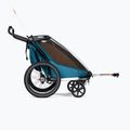Thule Chariot Cross rimorchio per biciclette per due persone blu 10202023 2