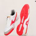 Mizuno Morelia Sala Classic IN bianco/flery coral2/bolt2 scarpe da calcio da uomo 14