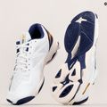 Scarpe da pallavolo da uomo Mizuno Wave Lightning Z7 bianco/nastro blu/mp oro 10