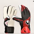 Uhlsport Powerline Starter Guanti da portiere morbidi nero/rosso/bianco 4