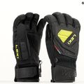 Guanti da sci da uomo LEKI WCR C-Tech 3D nero ghiaccio/limone 9