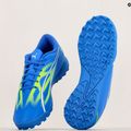 Scarpe da calcio PUMA Ultra Play TT da uomo ultra blu/puma bianco/verde 17