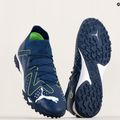 PUMA Future Match TT scarpe da calcio da uomo blu persiano/puma bianco/verde 9