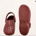 Crocs Classic Clog foderato infradito bordeaux 9