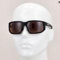 Occhiali da sole Bliz Arrow Polarized nero opaco/marrone argento specchiato 10