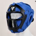 Casco da boxe RDX Guard Grill T1 blu 9