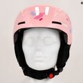 Casco da sci UVEX per bambini Viti rosa puzzle 13