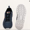 SKECHERS Track Knockhill scarpe da uomo navy/arancione 9