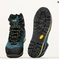 Scarponi da montagna da uomo LOWA Cadin II GTX Mid steel blue/lime 9