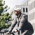 Casco da bicicletta HJC Calido mt bianco/argento 15