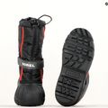 Sorel Flurry Dtv nero/rosso brillante stivali da neve junior 15