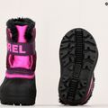 Sorel Snow Commander, stivali da neve per bambini, viola dalia/rosa 15
