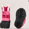 Sorel Snow Commander, stivali da neve per bambini, rosa tropicale e arancio scuro 15