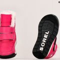 Sorel Whitney II Strap WP stivali da neve per bambini rosa cactus/nero 16
