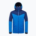 BLACKYAK giacca da pioggia da uomo Barzona snorkel blu