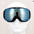 UVEX Downhill 2100 CV occhiali da sci nero opaco/bianco specchiato/verde Colorvision 6