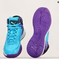Scarpe da basket da uomo PUMA Playmaker Pro Mid purple glimmer/bright aqua/strong gray/white 16